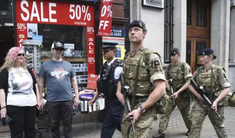 Unos seis detenidos  por atentado en Manchester