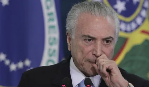 El presidente Michael Temer pide que lo dejen 'trabajar en paz'