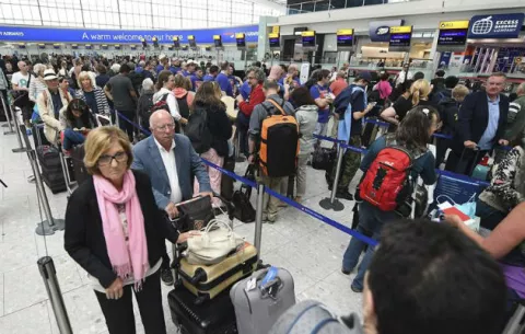 British Airways ha restablecido un 95% de sus vuelos tras el fallo informático global