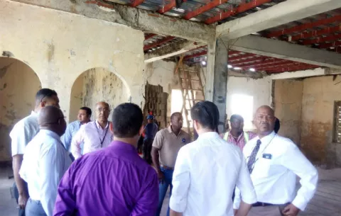 Construcción de nueva sede de comerciantes en Colón registra un 57% de avance 