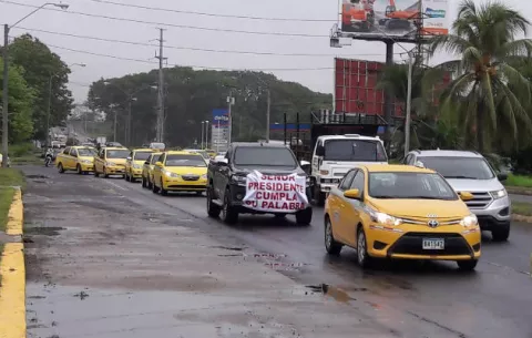 Transportistas en contra de permisos otorgados en Chiriquí
