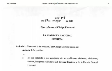 Sanción a ley que reforma el Código Electoral favorece la partidocracia