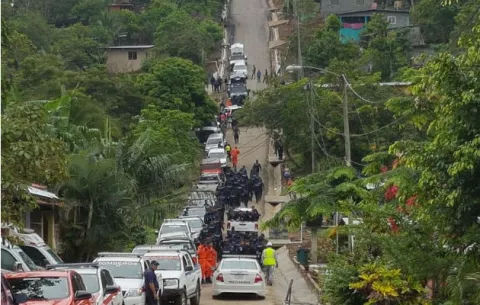 Desalojan precaristas en el distrito de Arraiján