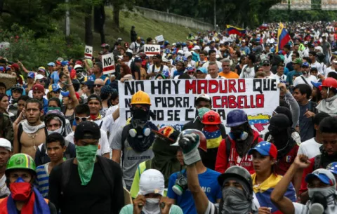 Venezuela se paralizará con el "Gran plantón nacional"