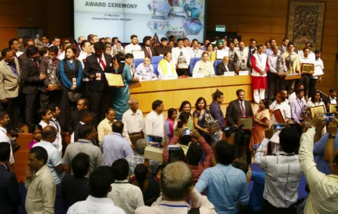 India, uno de los países más sucios, se entusiasma con premios a la limpieza