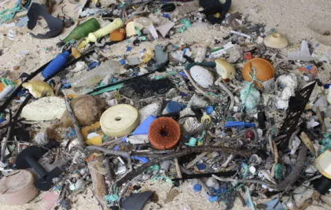 Remota isla tiene la mayor densidad de basura humana del planeta