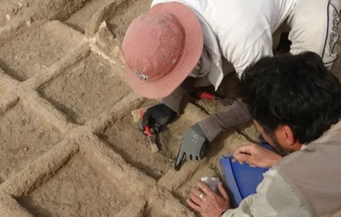 Descubren un jardín funerario de hace 4.000 años en Luxor