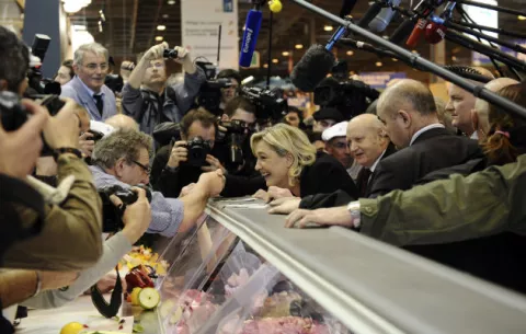 Marine Le Pen, el gesto amable de la ultraderecha francesa