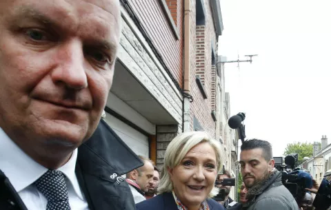 La participación electoral en Francia es del 65.3%, por debajo de la primera vuelta
