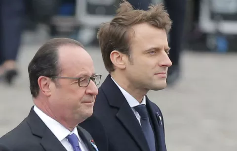 Hollande confirma que el traspaso de poderes a Macron será el domingo