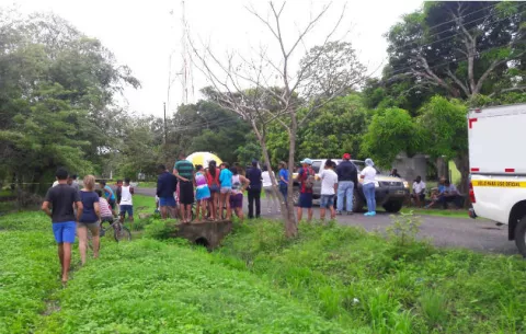 Confirman muerto en la comunidad de Las Guabas de Penonomé 