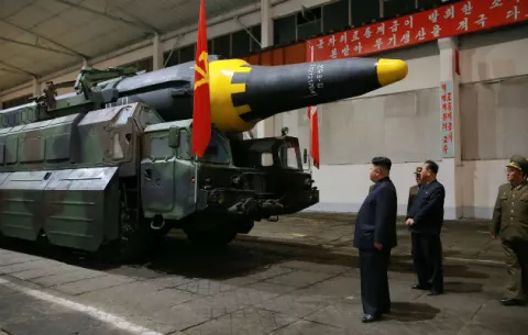 Corea del Norte dispara otro misil desde el sur del país