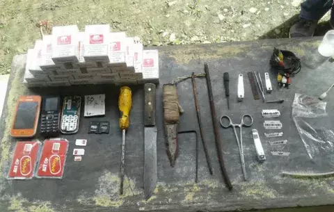 Encuentran diversos objetos en cárcel de Bocas del Toro