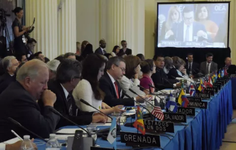No hubo declaración de la OEA sobre crisis en Venezuela 