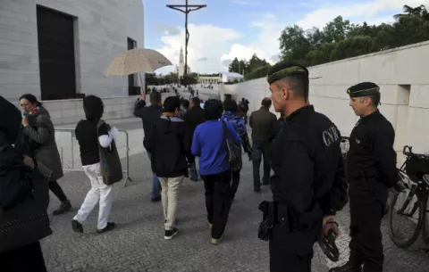 Portugal mantiene alerta terrorista en "moderada" a un día de la visita papal