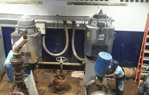 Restablecen servicio de agua; baja producción en San Francisco y Cañazas