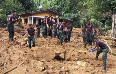 Se elevan a 164 los muertos por las lluvias en Sri Lanka