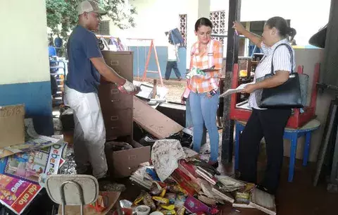 Jardín de la Infancia con serias afectaciones tras inundación en Chitré