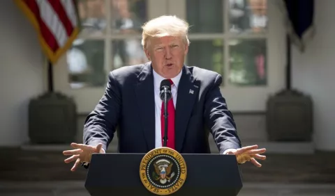 Trump  retira a EE.UU. del Acuerdo climático