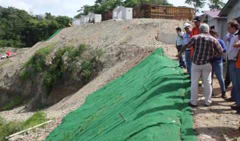 Sinaproc inicia la evaluación de riesgos en La Valdeza de La Chorrera