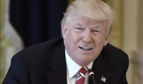 Trump proyecta paneles solares en   muro fronterizo