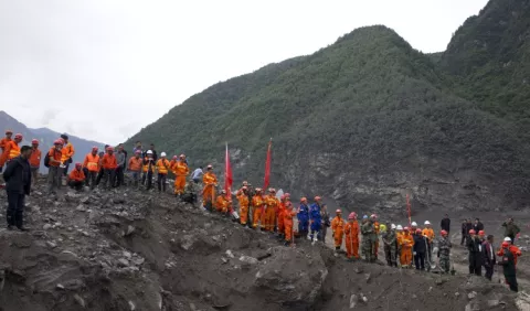Hallan 10 cuerpos en  el suroeste de China