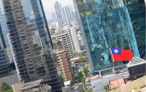 Taiwán retira bandera de embajada en Panamá y celebra ceremonia de despedida