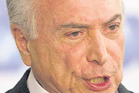 Temer recibe interrogatorio de la Policía 