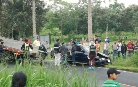 Víctima por accidente de tránsito en Palma Real
