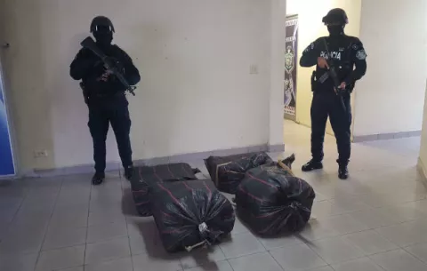 Decomisan droga en puerto colonense 