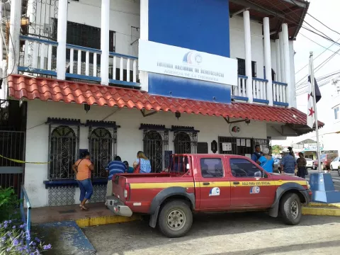 Intento de hurto en Lotería Nacional de Beneficencia de La Chorrera 