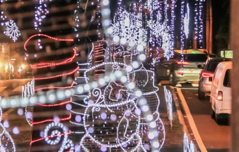Gasto para luces navideñas en la capital aumenta en 800 mil dólares