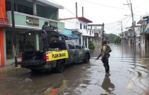 Tormenta tropical Beatriz se acerca al estado de Oaxaca 