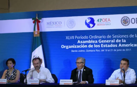 Once países de América suscriben dura declaración sobre crisis de Venezuela