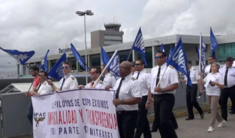 Pilotos logran acuerdo con Copa, suspenden huelga
