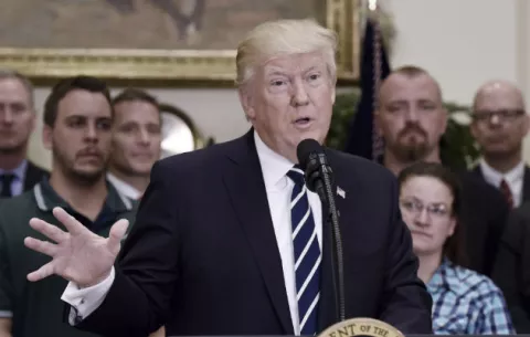 Trump dice que en siete meses nadie ha podido demostrar el complot con Rusia