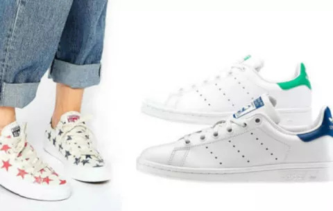 Zapatos desparejados: iguales pero distintos