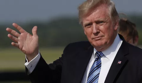 Trump se mete  en negociaciones de la ley de salud
