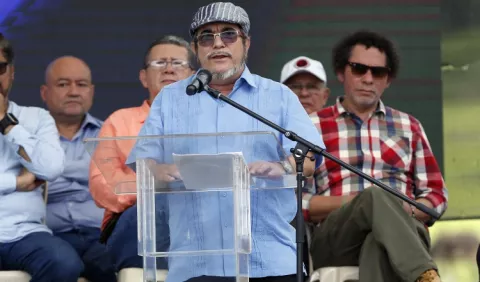 El líder de las Farc Rodrigo Londoño está hospitalizado 