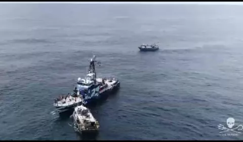 Barco extranjero impide pesca en  golfo de Chiriquí