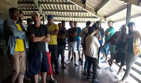 Cubanos se oponen a ser devueltos   a su país 
