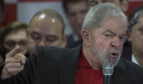 Según Lula da Silva,  condena busca que no sea candidato