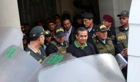 Enviar a  prisión a Humala muestra  justicia autónoma
