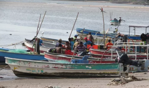Pescadores artesanales,  con graves pérdidas   
