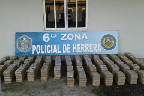 Caen colombiano y panameño con 340 kilos de 'coca' en Herrera