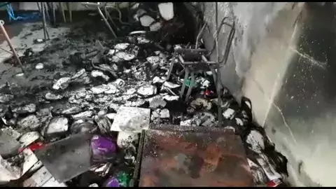 Se incendia depósito en escuela de Barú