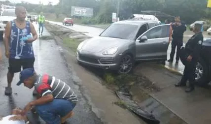 "Chemito" Moreno atropella a peatón en Capira