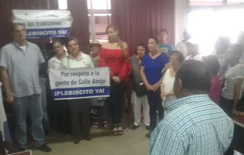 Exigen respeto a gente de Calle Abajo de Las Tablas