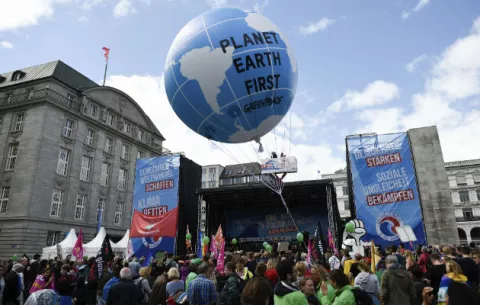 Las primeras manifestaciones contra cumbre G20 se centran en cambio climático