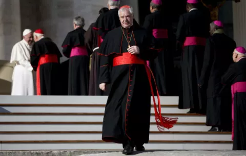 Cardenal alemán Mueller  niega tener diferencias con el papa 
